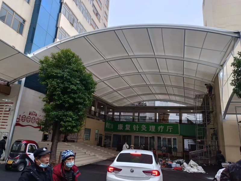小区电动车膜结构车棚定制,2026正规清江浦区膜结构厂家推荐-1